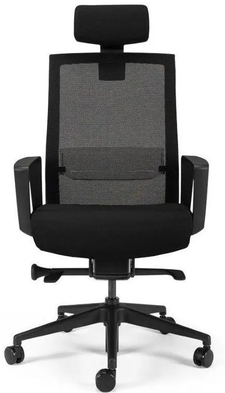 bestuhl -  BESTUHL Kancelárska stolička S27 BLACK čierna