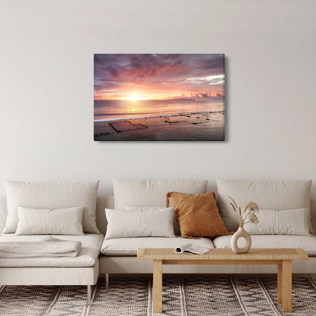 Obraz - Morská panoráma (90x60 cm)