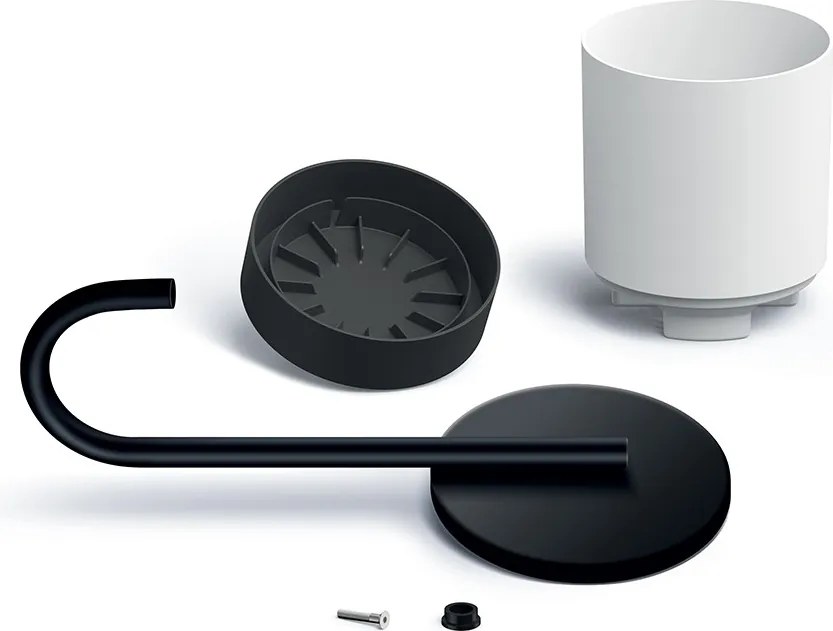 Nástenný kvetináč BLOOMIEXER šedý/čierny