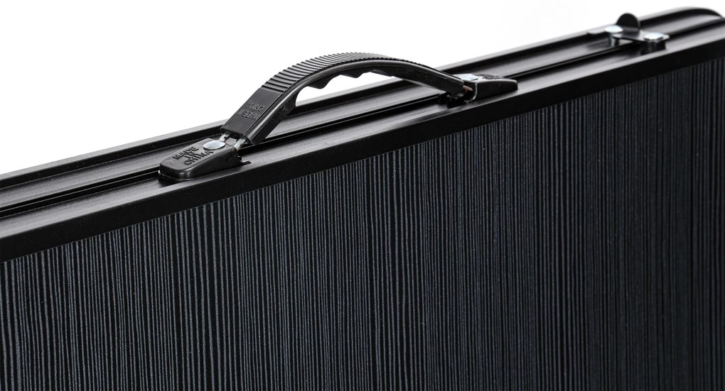 Kempingový rozkladací stôl TRIP II 120x60 cm čierny