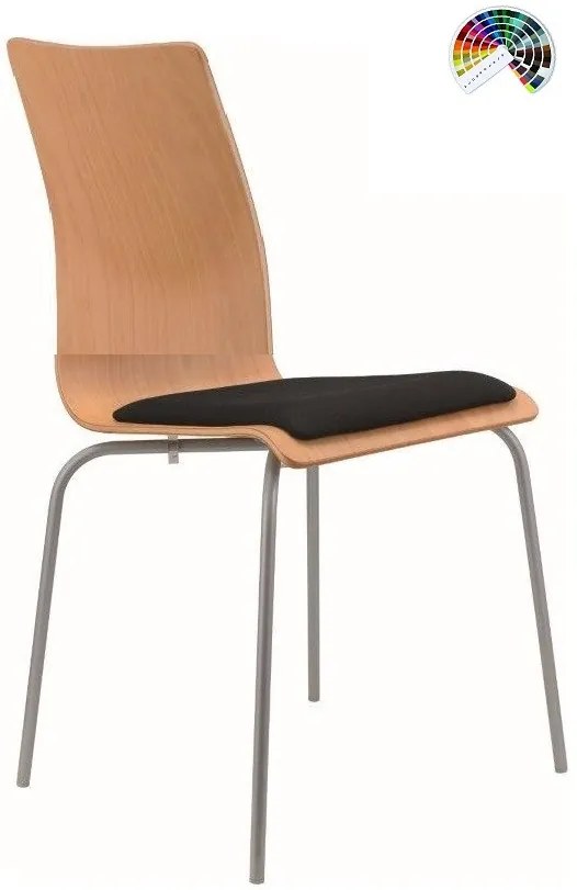 Konferenčná rokovacia stolička LILLY čalúnenie CURA, LUCKY