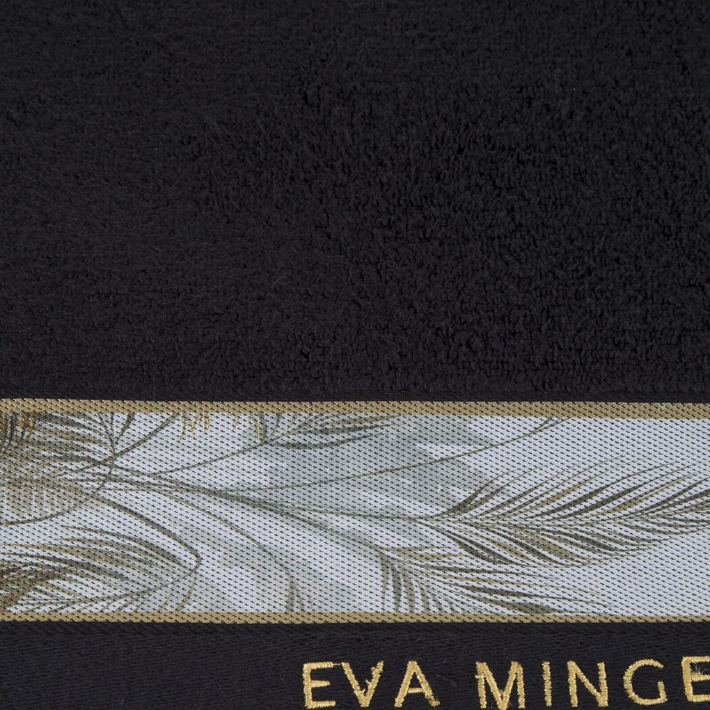 FROTÉ UTERÁK EVA MINGE17 30X50 CM ČIERNA