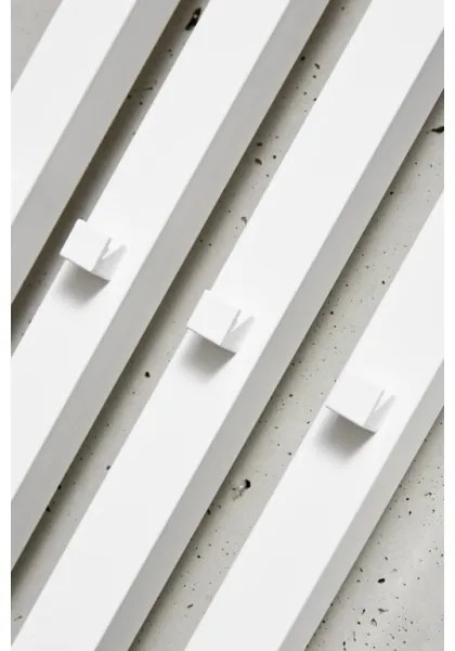 P.M.H. P2W/4 - Kúpeľňový rebríkový radiátor PLUTO 406W 150 cm biela