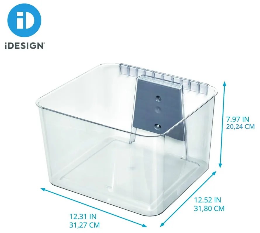 Nástenný úložný box z recyklovaného plastu iD Wallspace - iDesign