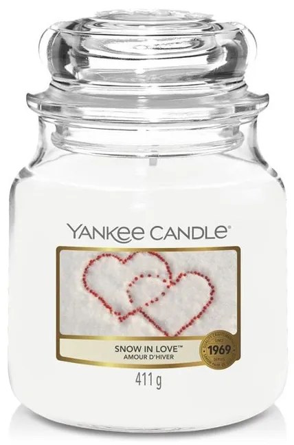 Yankee Candle Classic vonná sviečka Snow in Love 411 g