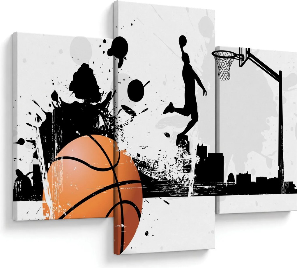 Obraz - Hráč basketbalu (90x60 cm)