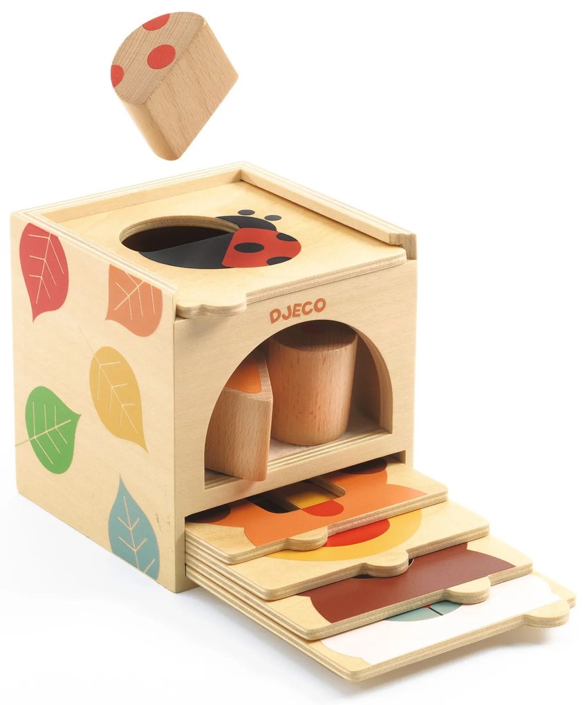 Drevený triediaci box