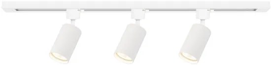 Bodové svietidlo v lištovom systéme TIGER 3xGU10/10W/230V biela