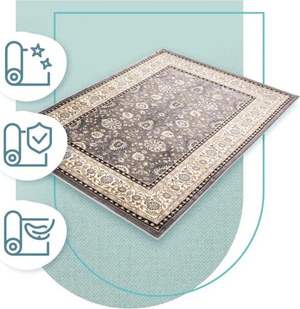 Koberec Colorado 2512A sivý