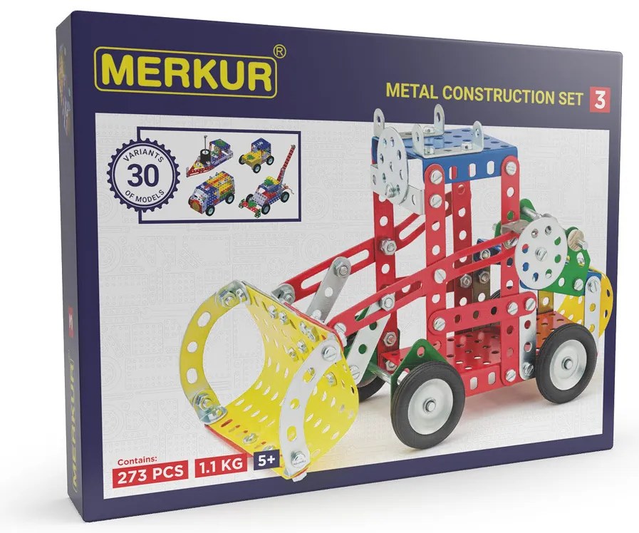 Merkur - Veľký set 3 - 307 ks