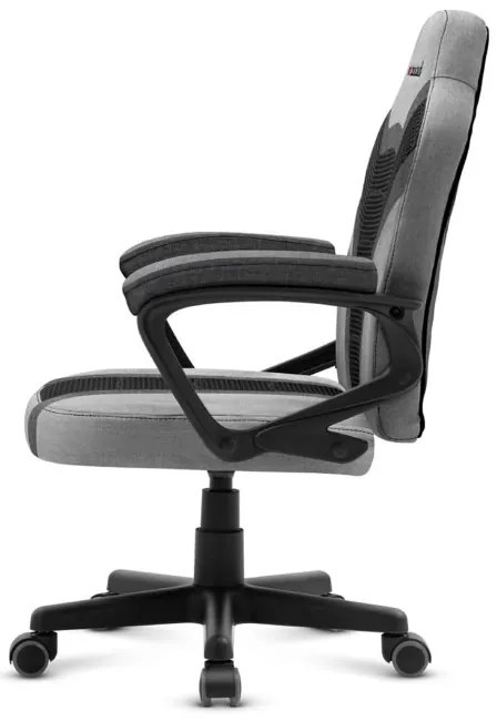 Detská herná stolička Ranger - 1.0 sivá mesh