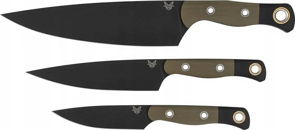 Sada 3 kuchynských nožov Benchmade 4000BK-01