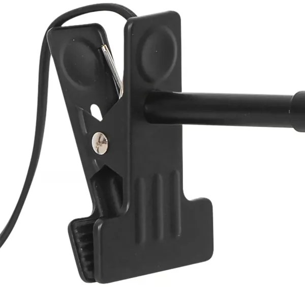 Nordlux - Lampa s klipom MATIS 1xE27/15W/230V čierna