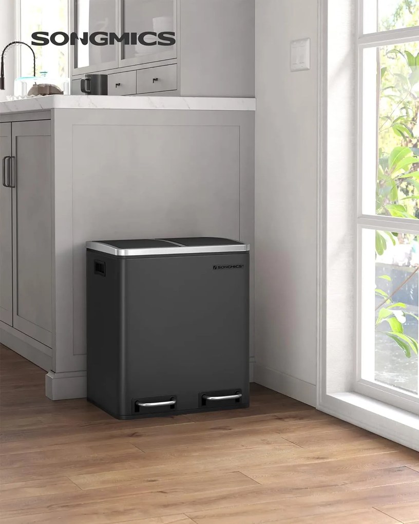 Odpadkový kôš na triedený odpad Bins 30 L antracit