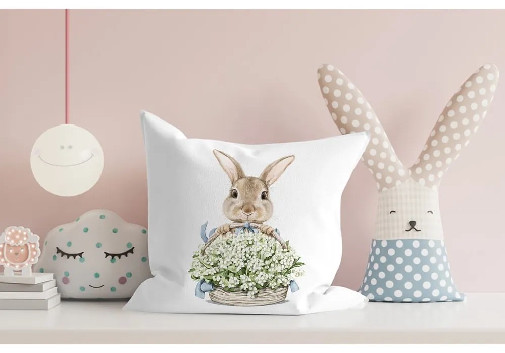 Obliečka na vankúš s veľkonočným motívom 43x43 cm – Mila Home