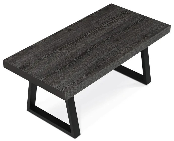 Autronic BONTEC Konferenčný stolík 120x60cm, lamino, sivý dub, CT-R5212 GREY Farba: Šedá