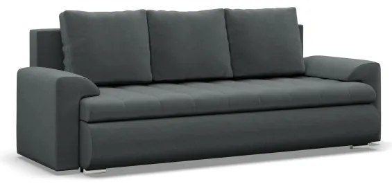 Trojmiestna rozkladacia sedačka FORESTA Kronos tmavosivá