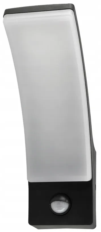 BERGE LED nástenné svietidlo 12W - 800lm - vonkajšie s pohybovým čidlom