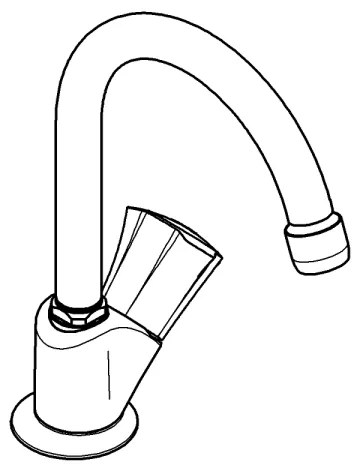 GROHE 20393001 - Stojánkový ventil COSTA L DN 15 lesklý chróm