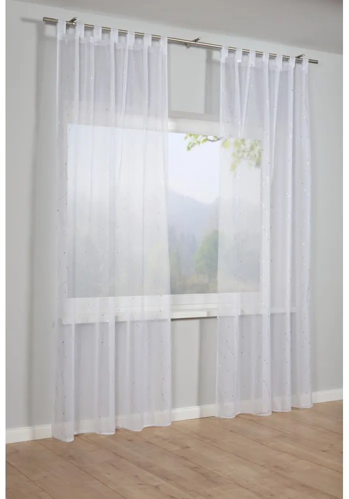 Biela záclona 245x140 cm Voile - Gardinia