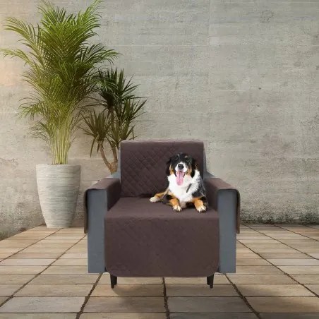 Poťah na kreslo PARIS hnedý