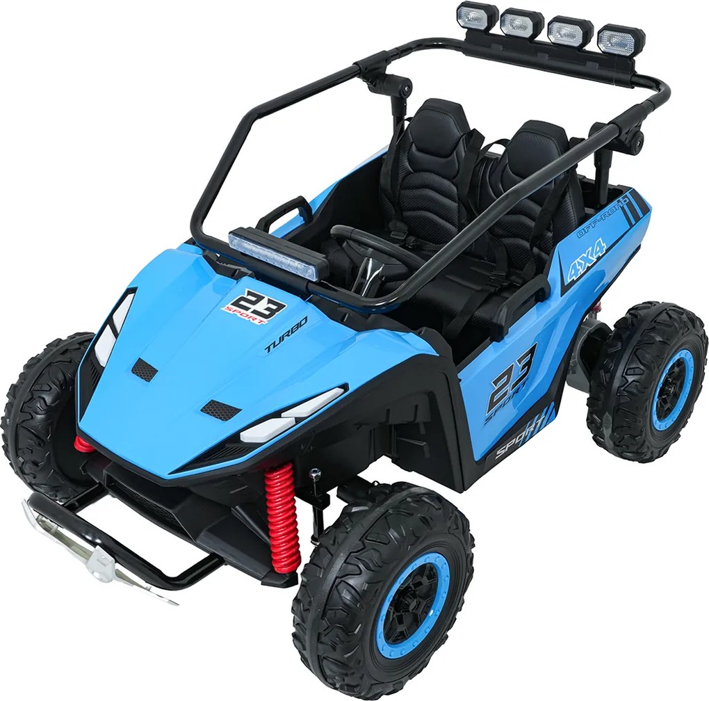 Ramiz Elektrická bugina TURBO 23 pre deti modrá