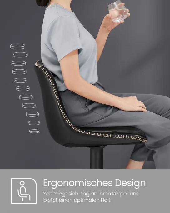 Set dvoch barových stoličiek LJB095B01