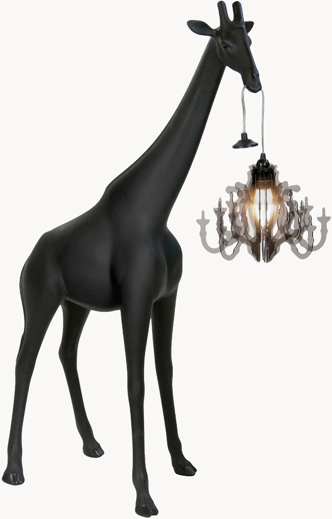 Malá stojacia LED lampa Giraffe in Love