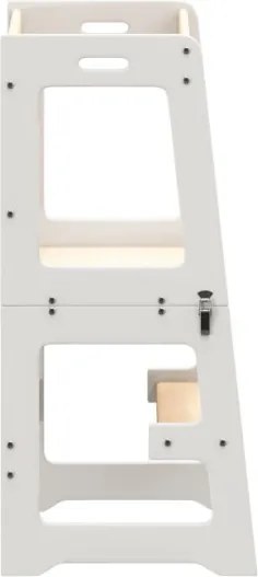 Učiaca veža 3v1 Mooby 35 naturálna / biela