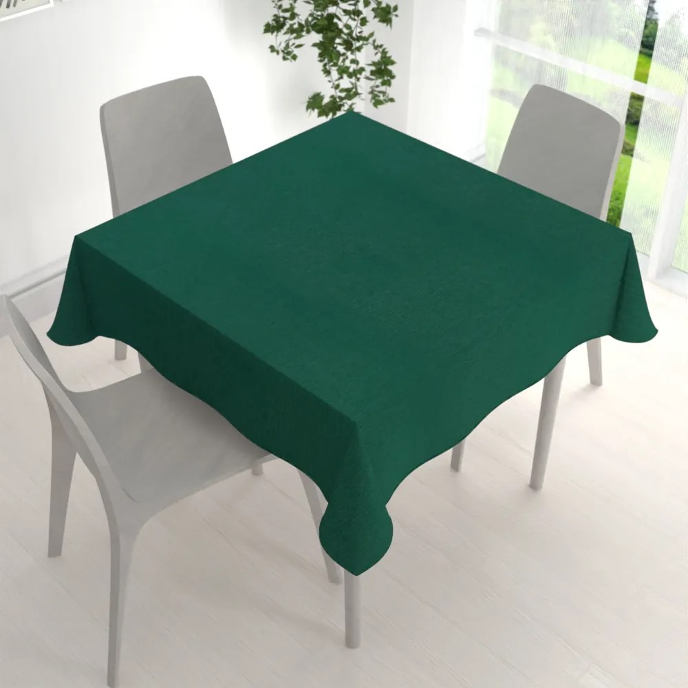 Biante Teflónový štvorcový obrus TF-110 Zelený 80x80 cm