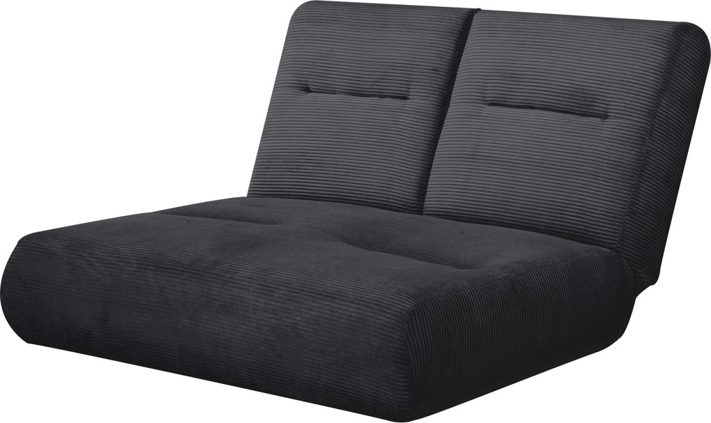 XXXLutz ROZKLADACIA POHOVKA, textil, čierna Livetastic - Sedačky - 002781009911