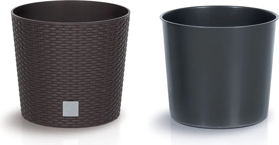 Kvetináč Rato Knitted biely