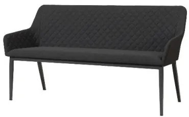 Doppler PARIS LIKA-TEX® antracit - luxusná záhradná 3-miestna pohovka
