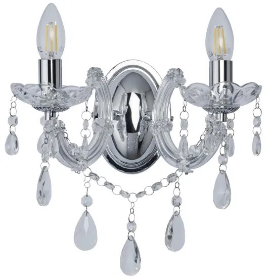 Searchlight - Nástenné svietidlo MARIE 2xE14/40W/230V