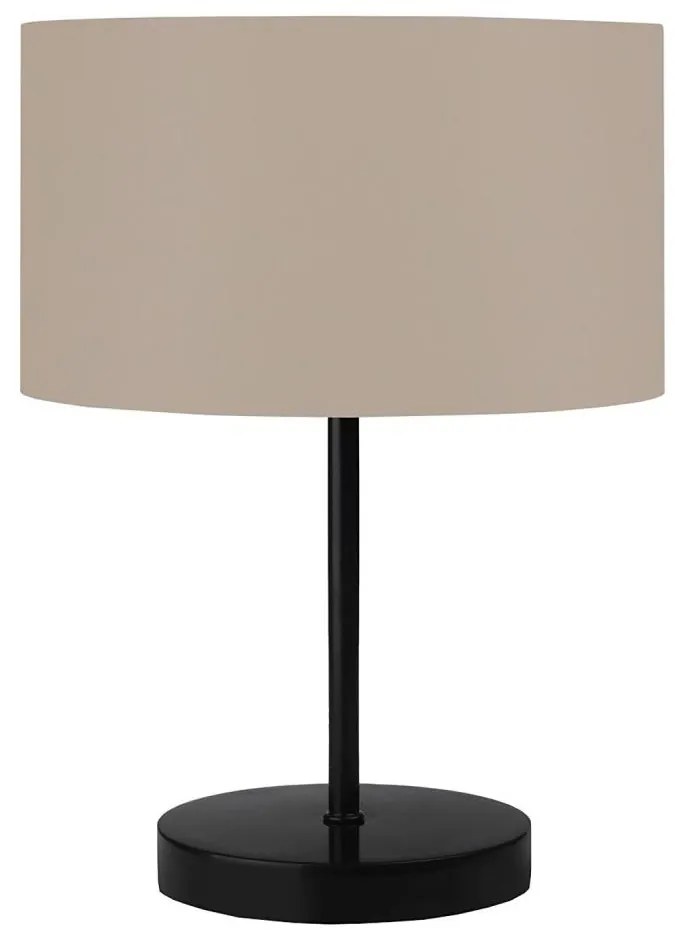 Stolná lampa AYD 1xE27/40W/230V béžová/čierna