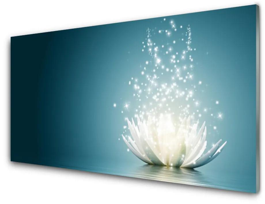 Nástenný panel  Kvet lotosu 120x60 cm