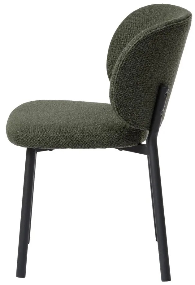 Zelené jedálenské stoličky v súprave 2 ks Swan – Unique Furniture