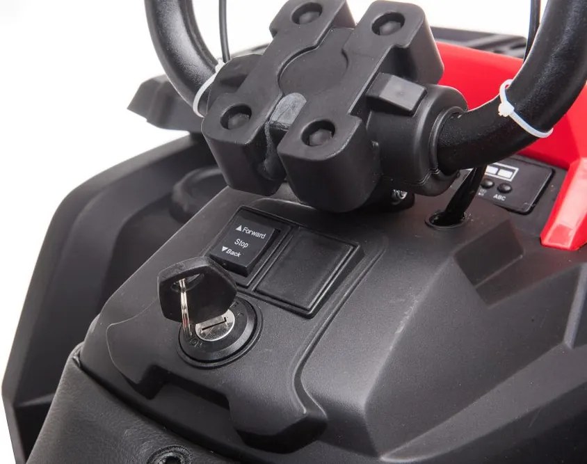 LEAN CARS Elektrická štvorkolka pre deti JC333 červená