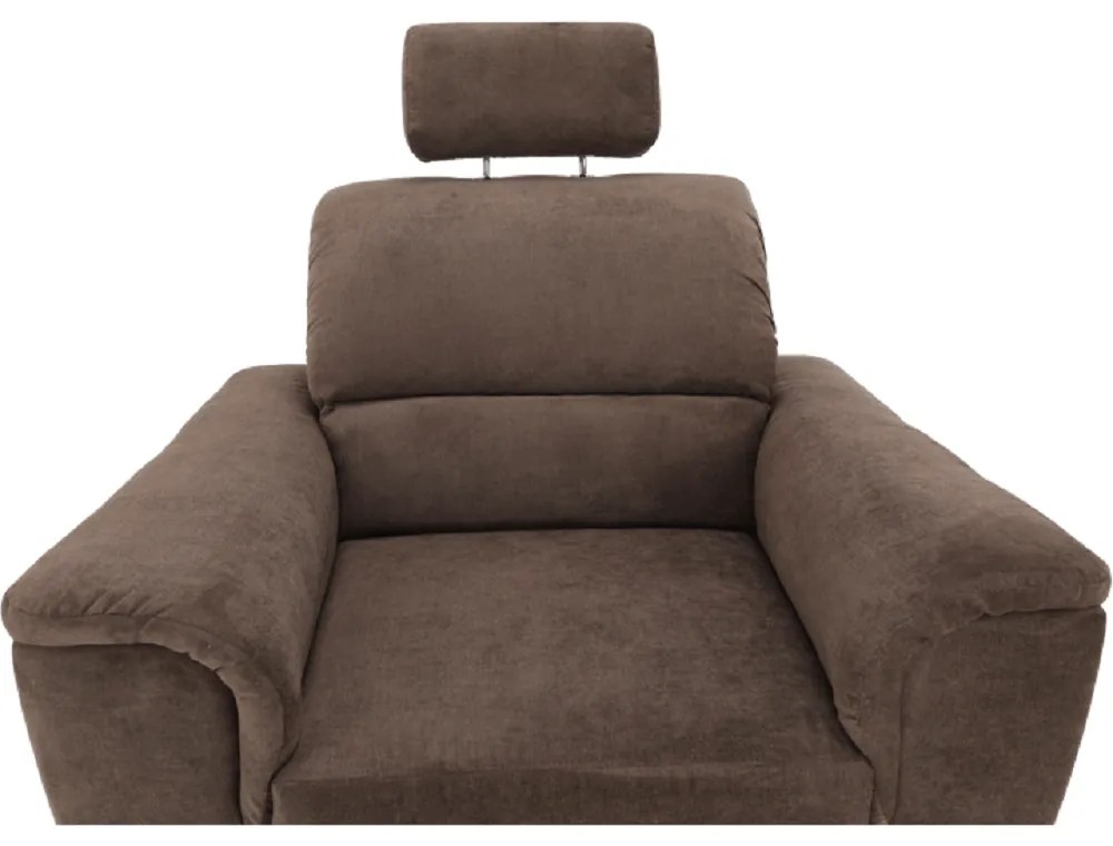 Tempo Kondela Kreslo, hnedá látka, SANTIAGO