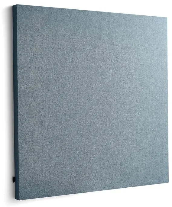 Akustický panel POLY, štvorec, 1180x1180x56 mm, nástenný, svetlomodrá