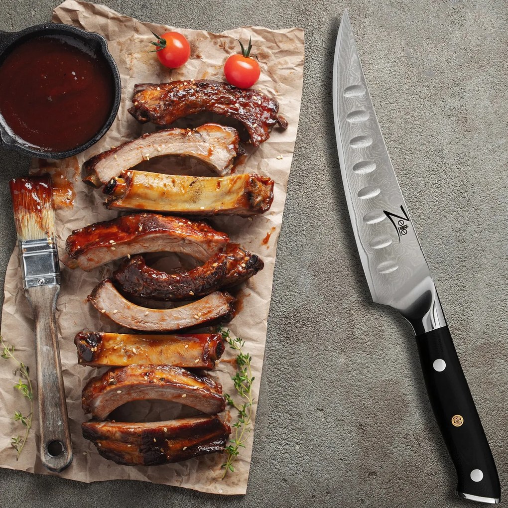 Zelite Infinity by Klarstein Alpha-Royal Japanese Series, 6" vykosťovací nôž, damašková oceľ AUS10