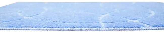 Kúpeľňový koberček MONZA modrý