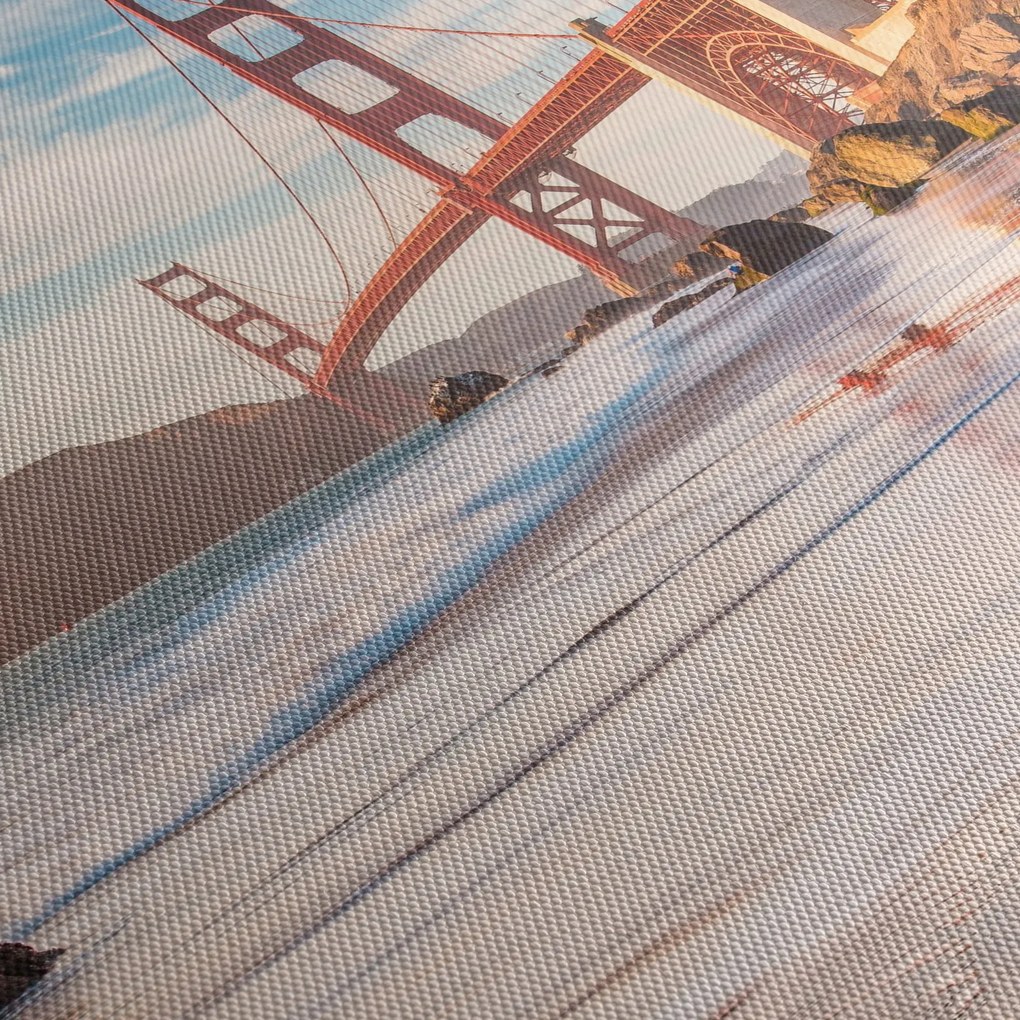 Obraz - Golden Gate Bridge (70x50 cm)