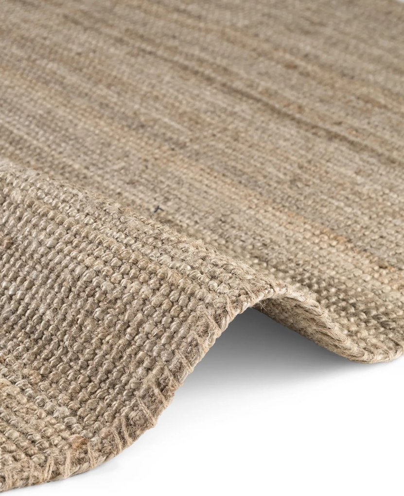 Hanse Home, Kusový koberec Jaipur 105975 Grey/Brown kruh, 160x160 (priemer) kruh, béžová, chodba / predsieň