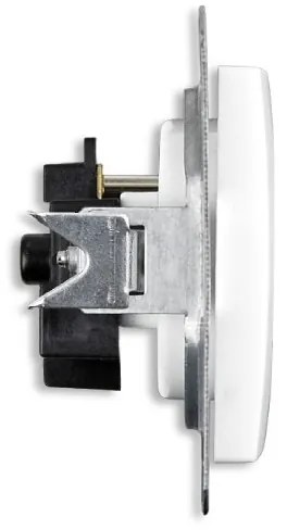 Elhard Zásuvka Vera, matná, biela VZ2100W