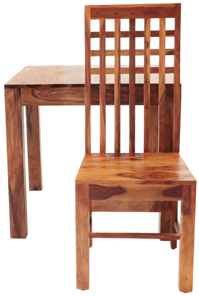 furniture-nabytek.cz - Jídelní set pro 2 osoby z indického masivu palisandr