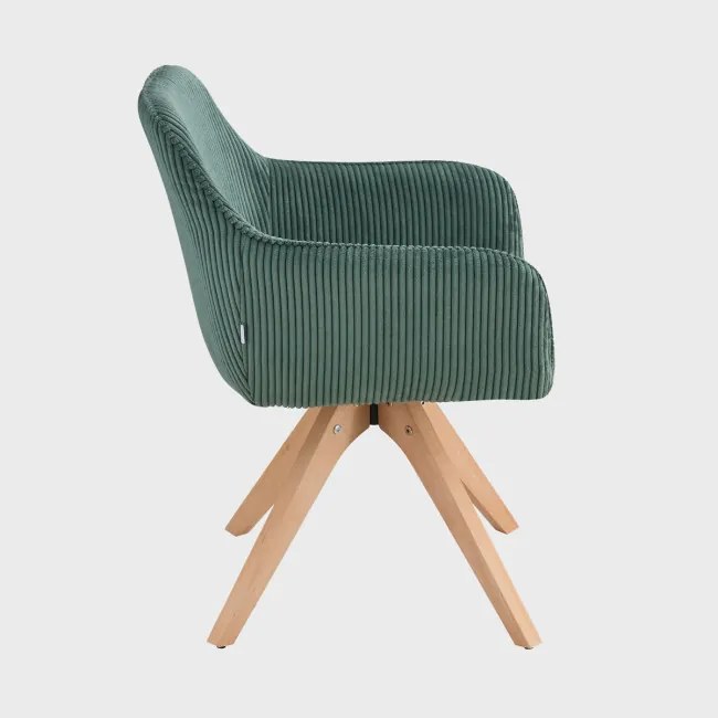 Jedálenská stolička PESA zelená 708770