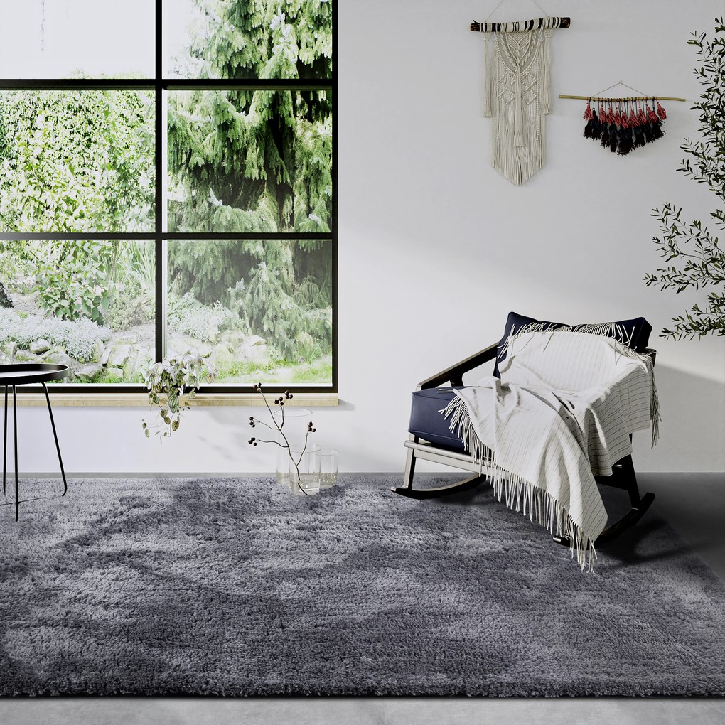 Hanse Home, Kusový koberec Myk 106114 Grey, 120x170, šedá, obývacia izba