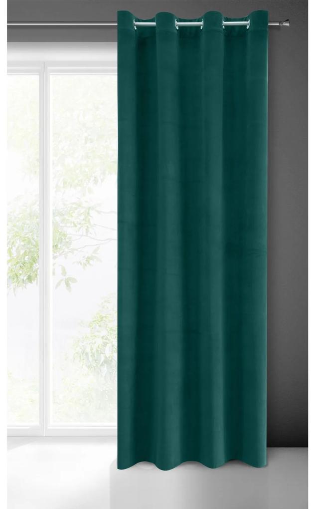 Hotový záves MILO 140 x 250 cm zelená