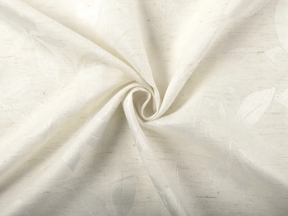 Biante Teflónový oválny obrus TF-065 Listy na režnom 120x160 cm